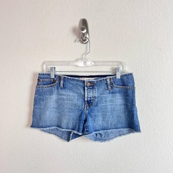 Y2K VTG Abercrombie & Fitch Cutoff Waist Jean Denim Shorts